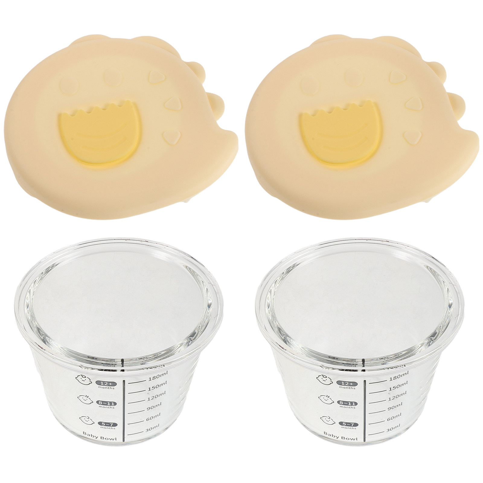 2Pcs Baby Food Storage Bowls G - огляд і ціна Meal Prep Bowl