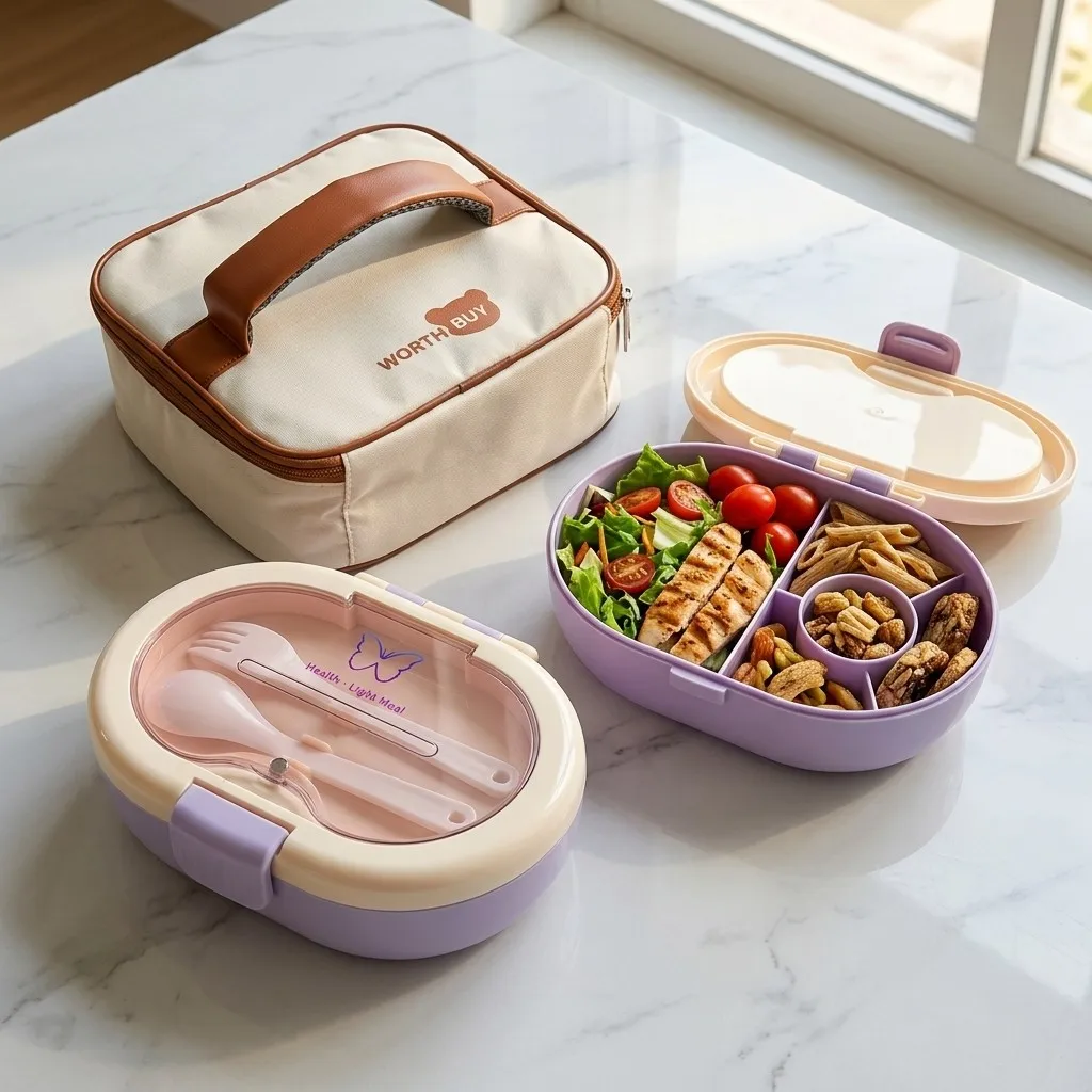 Plastic Divided Bento Box Stud - огляд і ціна Meal Prep Or Prep Meal