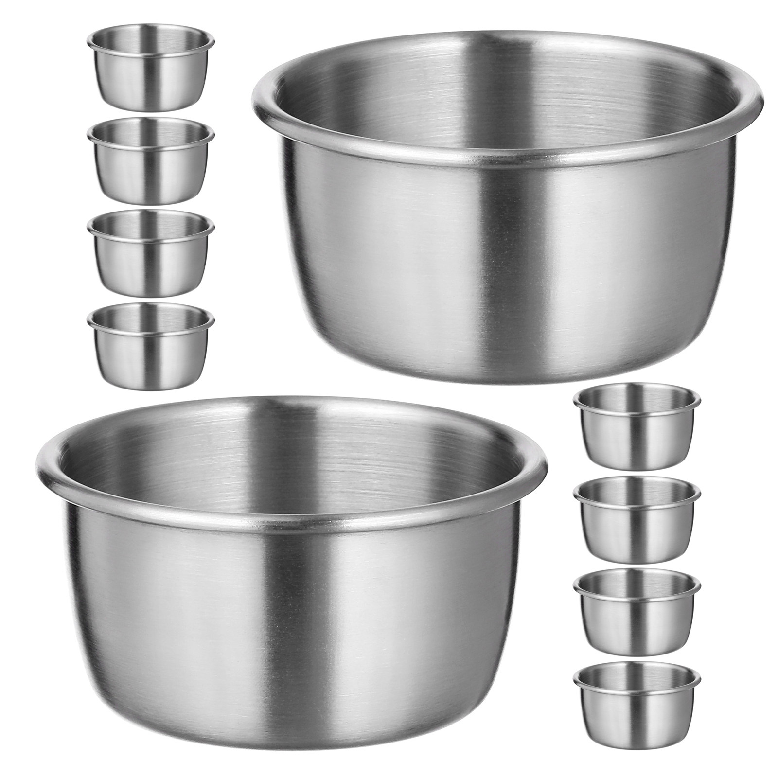 10Pcs Stainless Steel Sauce Cu - огляд і ціна Sauce Dipping Cup
