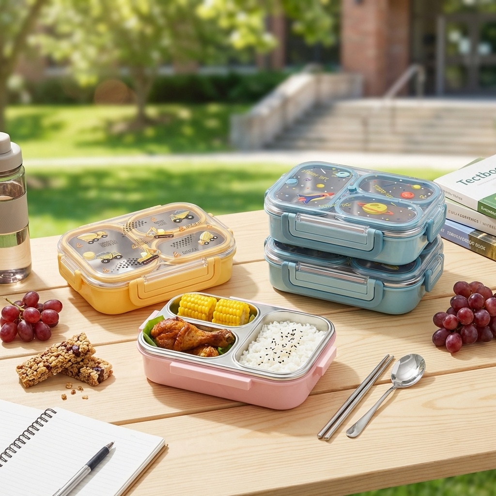 900ML Cute 304 Stainless Steel - огляд і ціна Meal Prep Bowl