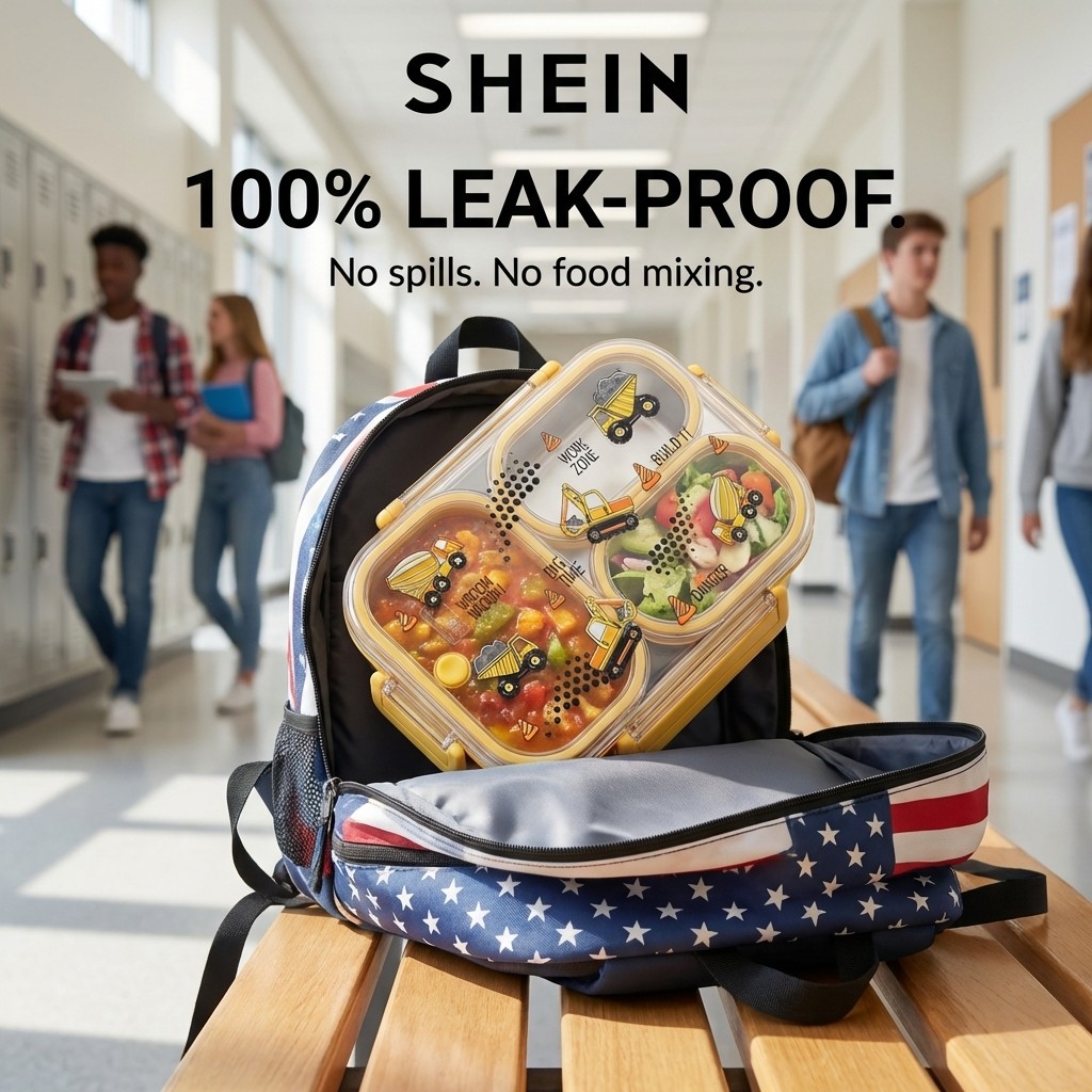 900ML Cute 304 Stainless Steel - огляд і ціна Meal Prep Bowl