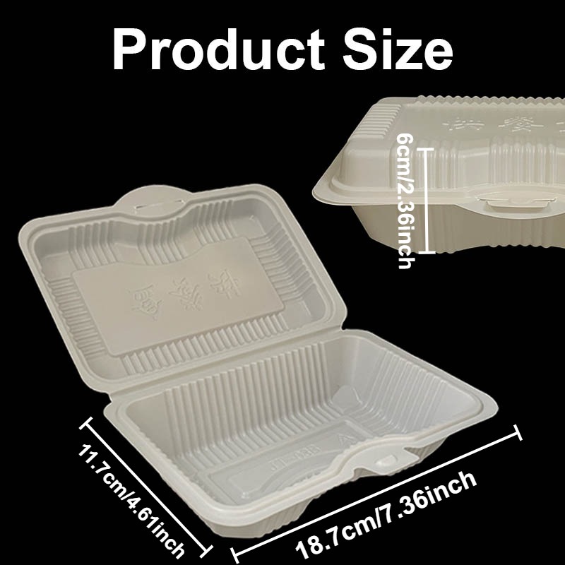 10/20PCS Disposable Lunch Boxe - огляд і ціна Meal Prep Bowl